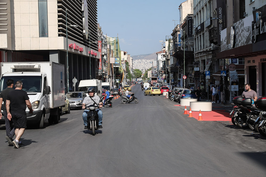 Μεγάλος Περίπατος: Επεκτείνεται και στην Ερμού - Ξεκίνησαν οι εργασίες 