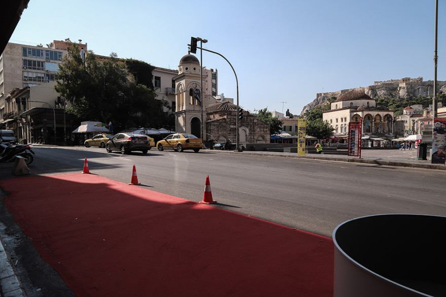 Μεγάλος Περίπατος: Επεκτείνεται και στην Ερμού - Ξεκίνησαν οι εργασίες 