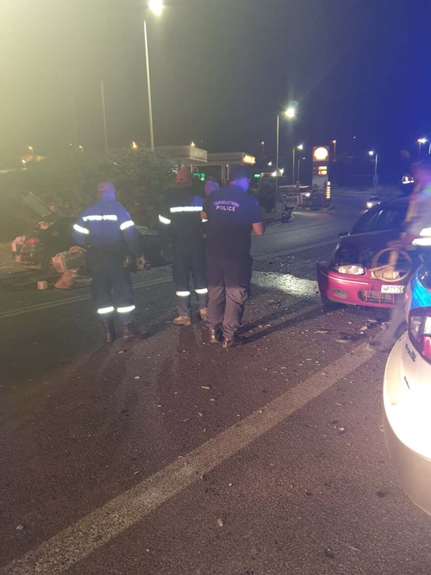 Σοβαρό τροχαίο στο Ηράκλειο Κρήτης: Κατέληξε ο ένας από τους τρεις τραυματίες