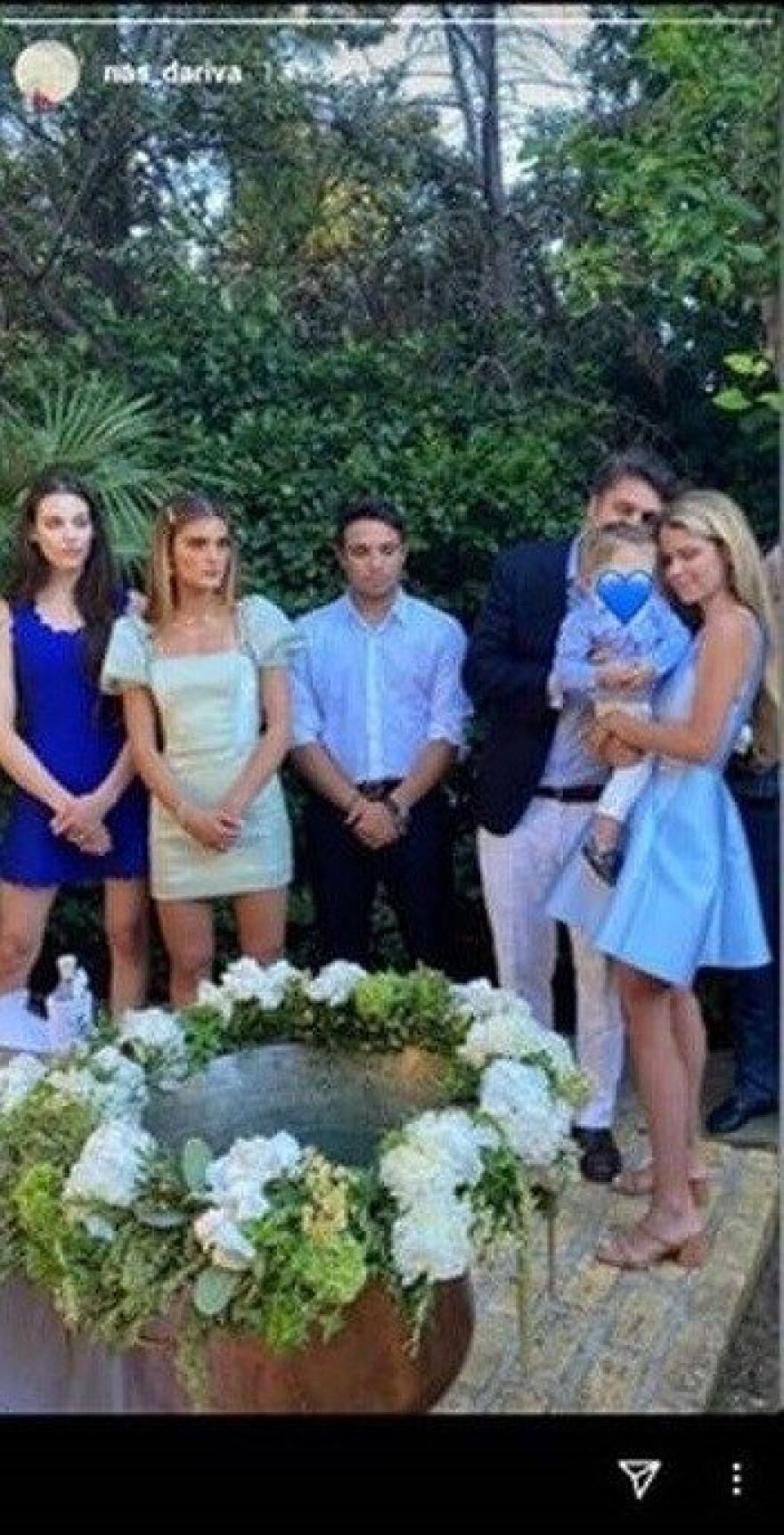 Νίκος Κριθαριώτης - Ναστάζια Δαρίβα: Η βάφτιση υπερπαραγωγή του γιου τους 