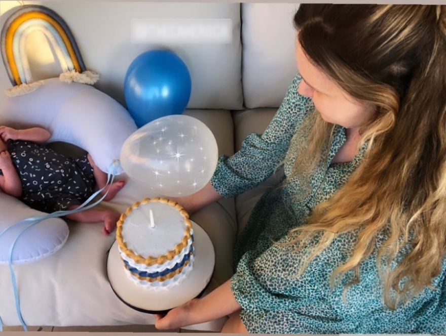 Ο Γιώργος Χρανιώτης και η Γεωργία Αβασκαντήρα γιόρτασαν τον πρώτο μήνα ζωής του γιου τους