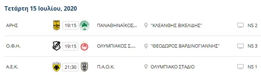 Super League: Το «σεντόνι» κρίνεται στο ΟΑΚΑ!