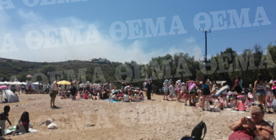 Φωτιά στο Λαύριο: Εκκενώνονται προληπτικά τέσσερις οικισμοί - Δείτε φωτογραφίες