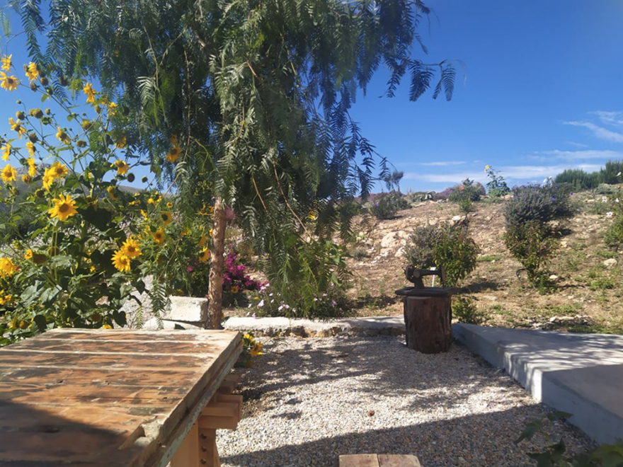 Ένας «στρατώνας» γεμάτος χρώματα και αρώματα στη Λέρο