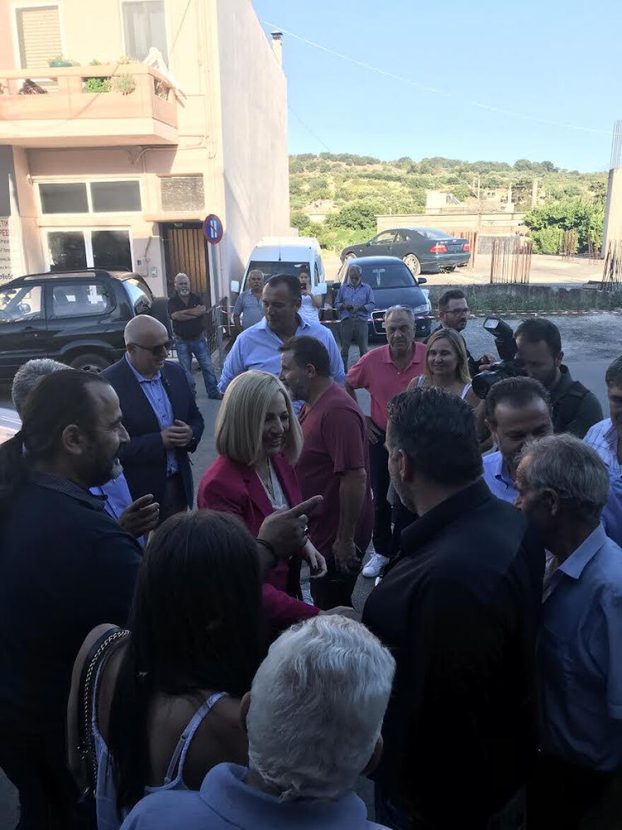 Η συγκινητική έκπληξη στην Φώφη Γεννηματά 