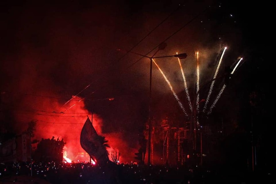 Η φιέστα του Ολυμπιακού για το 45ο πρωτάθλημα - Δείτε βίντεο και φωτογραφίες