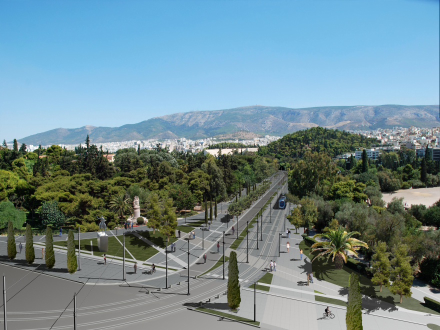 Μεγάλος Περίπατος: Έτσι θα είναι η Βασιλίσσης Όλγας όταν ολοκληρωθούν τα έργα