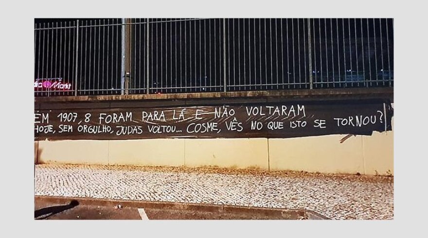 Μπενφίκα: Πανό οπαδών κατά του «Ιούδα» Ζεσούς