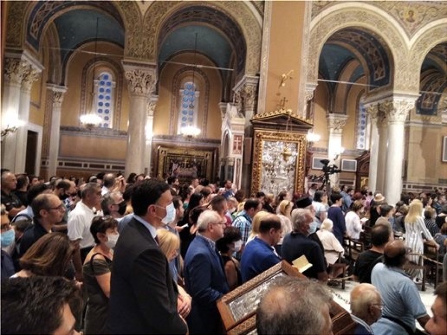 Ο Ακάθιστος Ύμνος στη Μητρόπολη - Ιερώνυμος: Προσευχηθήκαμε να μην εξαπλωθεί η βαρβαρότητα