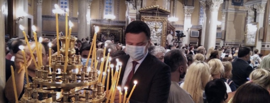 Ο Ακάθιστος Ύμνος στη Μητρόπολη - Ιερώνυμος: Προσευχηθήκαμε να μην εξαπλωθεί η βαρβαρότητα