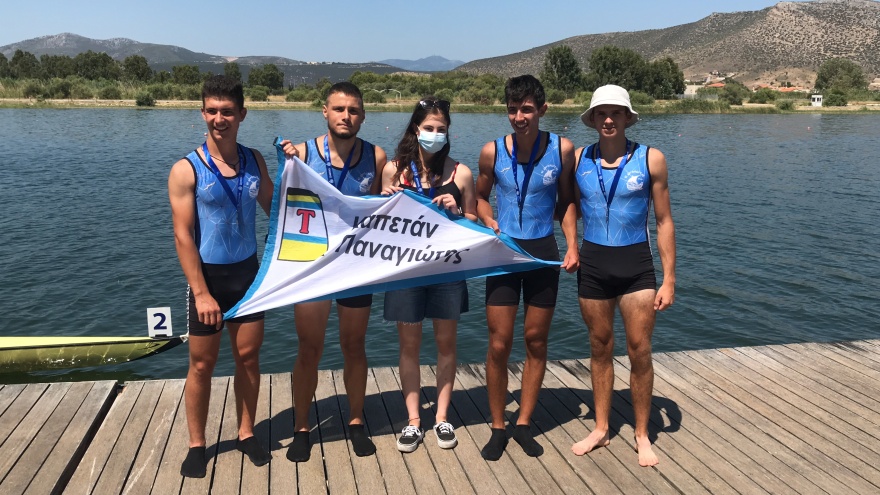 Ο καπετάν Παναγιώτης Τσάκος τιμήθηκε στο 86ο Πανελλήνιο Πρωτάθλημα Κωπηλασίας