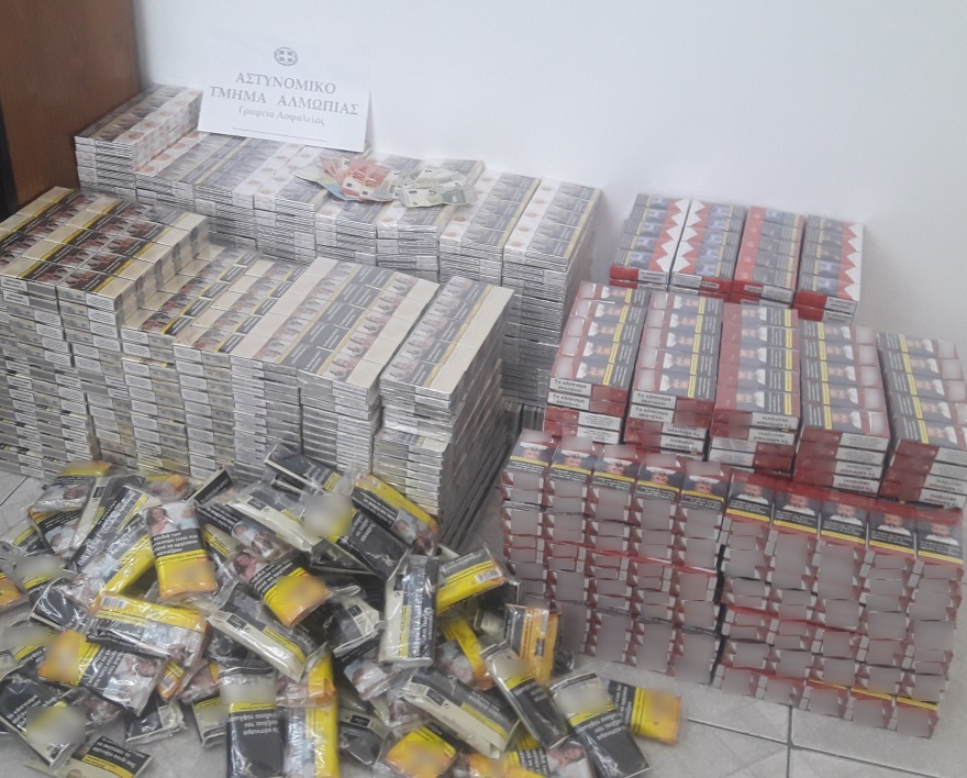 Πέλλα: Σε δυο σπίτια έκρυβε λαθραία καπνικά είδη