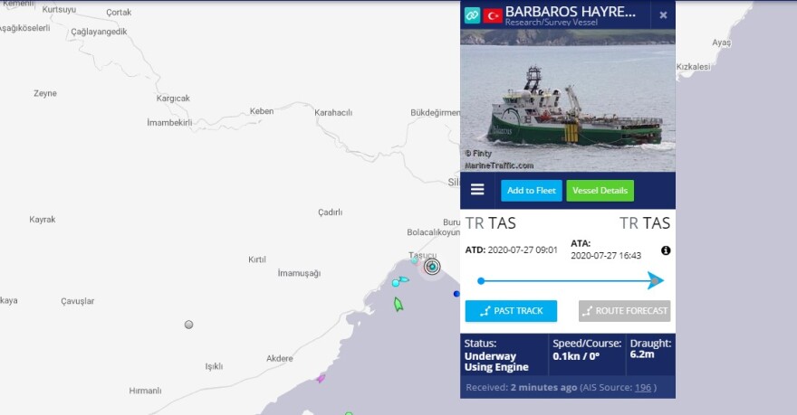 Τουρκικά ΜΜΕ: Κινητικότητα στο ερευνητικό σκάφος Oruc Reis - Προς το παρόν παραμένει στην Αττάλεια