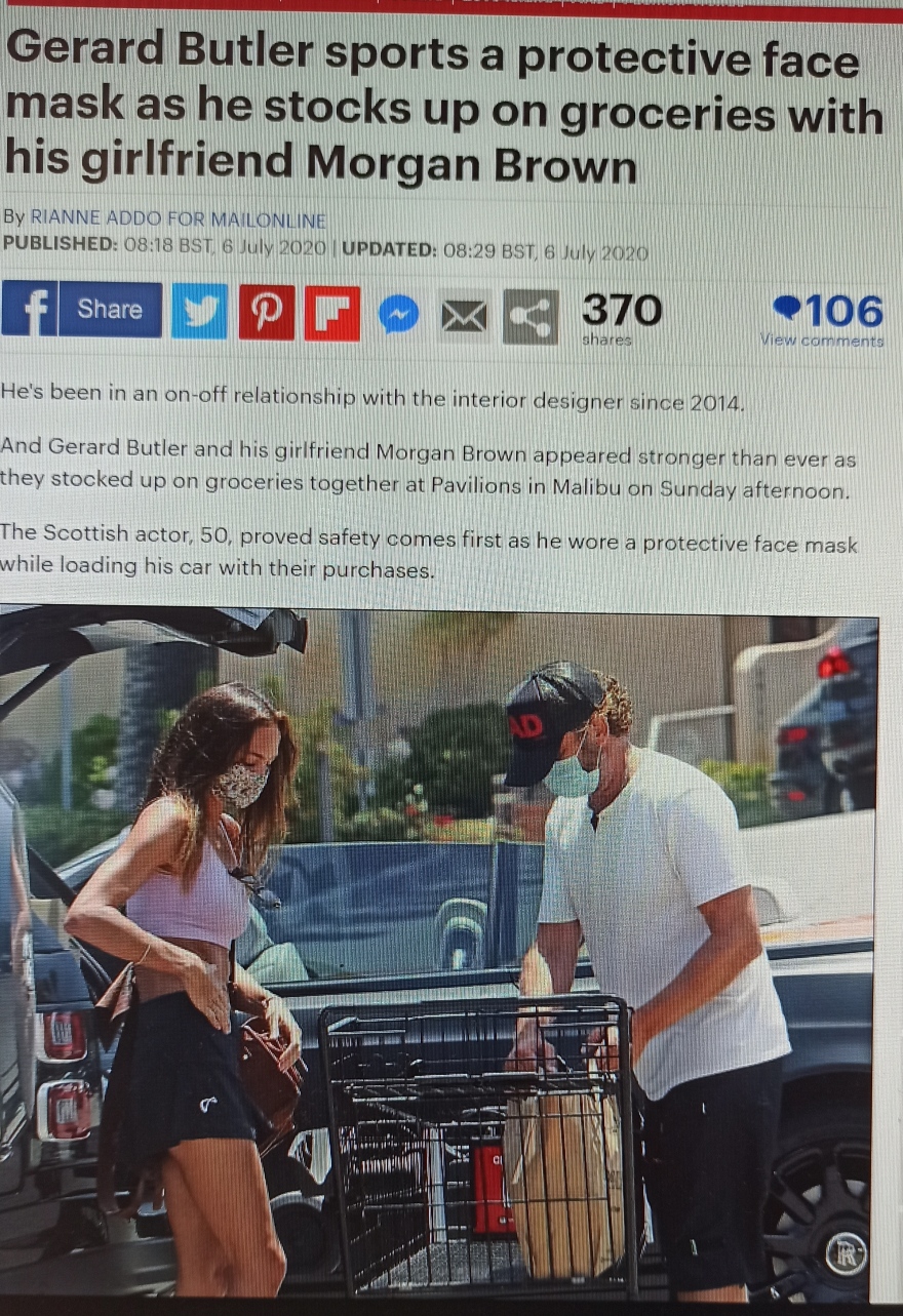 Σοφία Χαρμαντά: «Ο Τζέραντ Μπάτλερ είναι πολύ κοντινός μου άνθρωπος» 