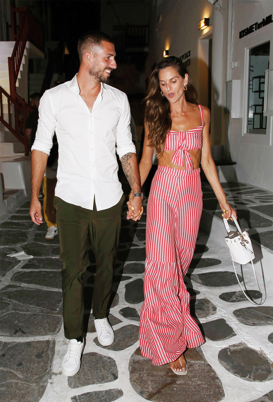 Ιζαμπέλ Γκουλάρτ: Glam & sexy στη Μύκονο