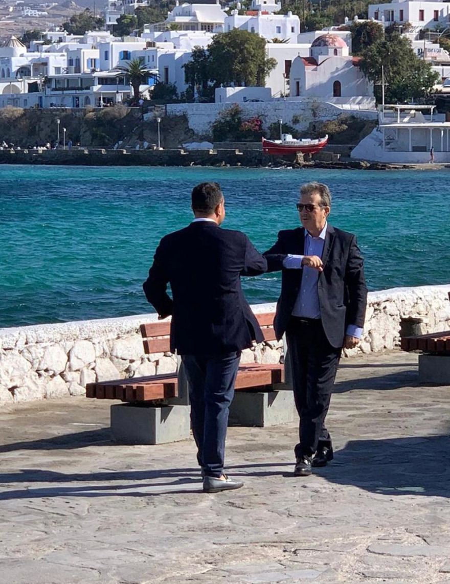 Χρυσοχοΐδης από Μύκονο: Θα κρατήσουμε το νησί ασφαλές με κάθε νόμιμο τρόπο