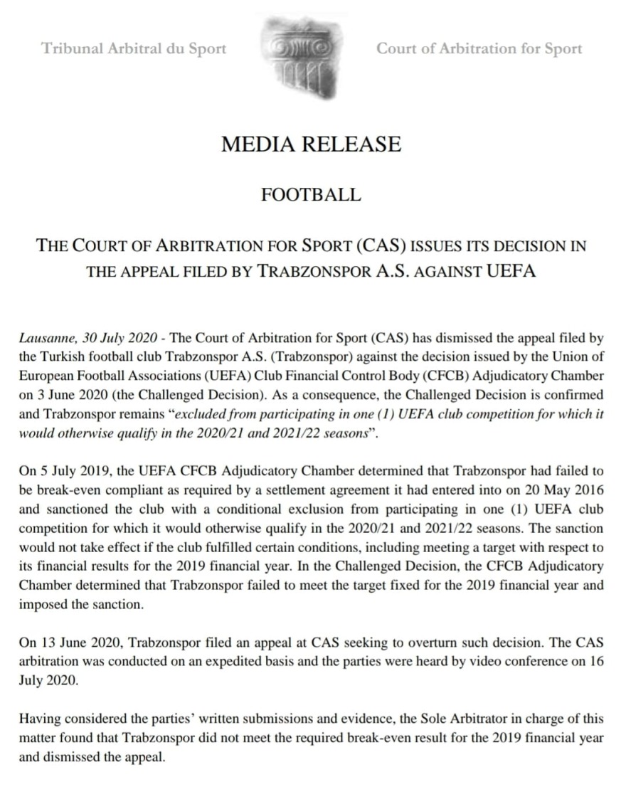 Champions League: Πόρτα του CAS στην Τραμπζονσπόρ, οριστικά στους αδύναμους ο ΠΑΟΚ!