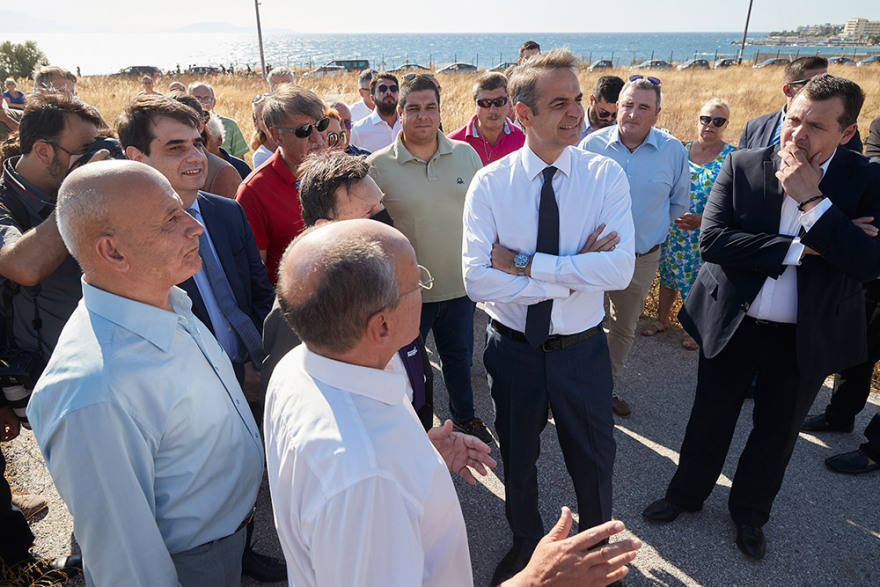 Μητσοτάκης: Να φτιάξουμε το Μάτι καλύτερο από πριν