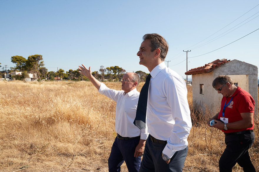 Μητσοτάκης: Να φτιάξουμε το Μάτι καλύτερο από πριν