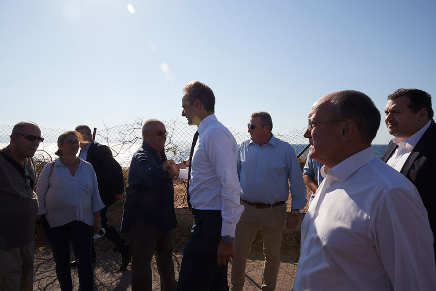 Μητσοτάκης: Να φτιάξουμε το Μάτι καλύτερο από πριν