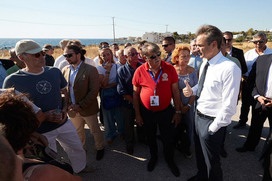 Μητσοτάκης: Να φτιάξουμε το Μάτι καλύτερο από πριν