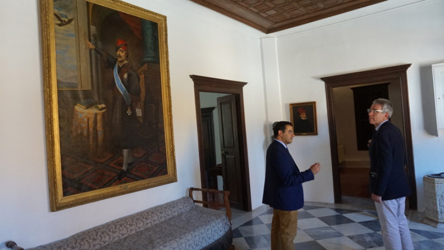 Την Ύδρα επισκέφτηκε ο Αμερικανός πρεσβευτής Τζέφρι Πάιτ