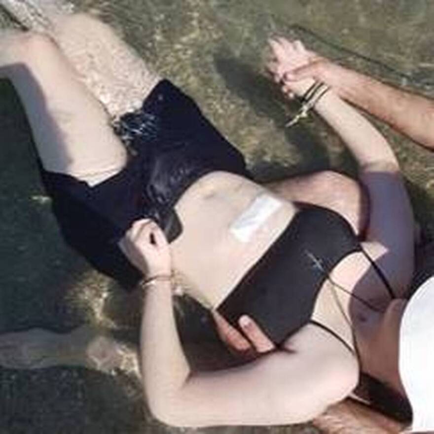 Το πρώτο της μπάνιο μετά από 7 χρόνια έκανε το Σάββατο η Ασπασία από το Άργος