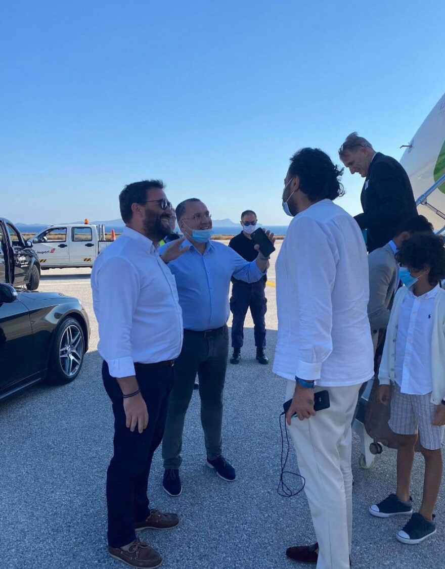 Το κρητικό και μεσσηνιακό καλοκαίρι  Σαουδάραβα πρίγκιπα 