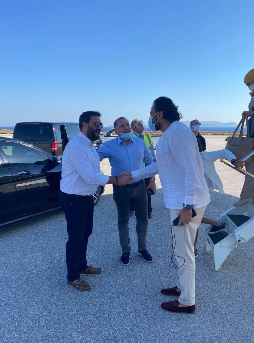 Το κρητικό και μεσσηνιακό καλοκαίρι  Σαουδάραβα πρίγκιπα 