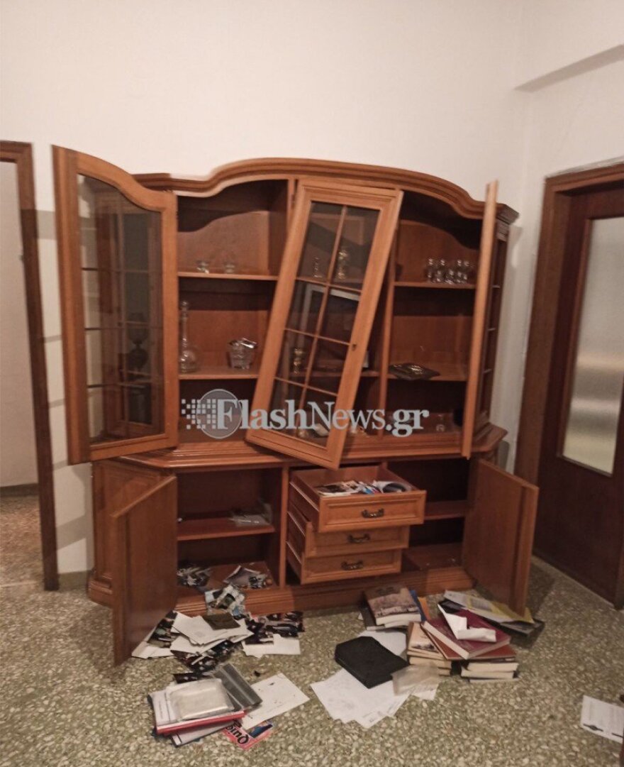 Χανιά: Βανδάλισαν το γραφείο του Σήφη Βαλυράκη 