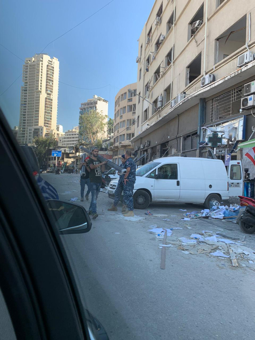 Έκρηξη στη Βηρυτό: Πέντε Έλληνες τραυματίες, οι δύο σε σοβαρή κατάσταση