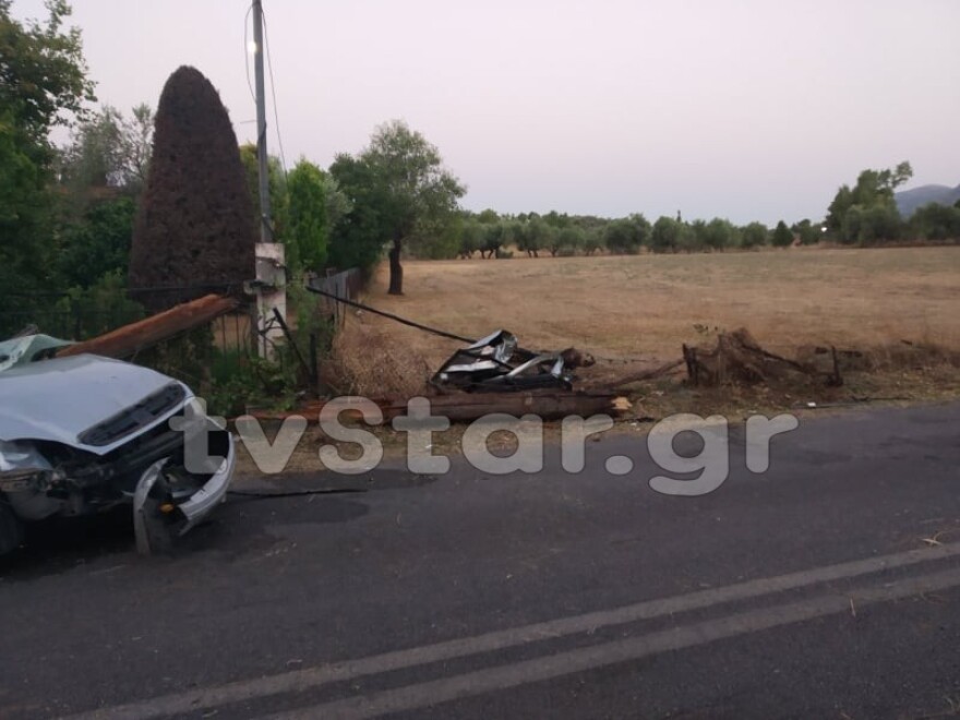 Ερέτρια: Νεκρός 32χρονος σε τροχαίο