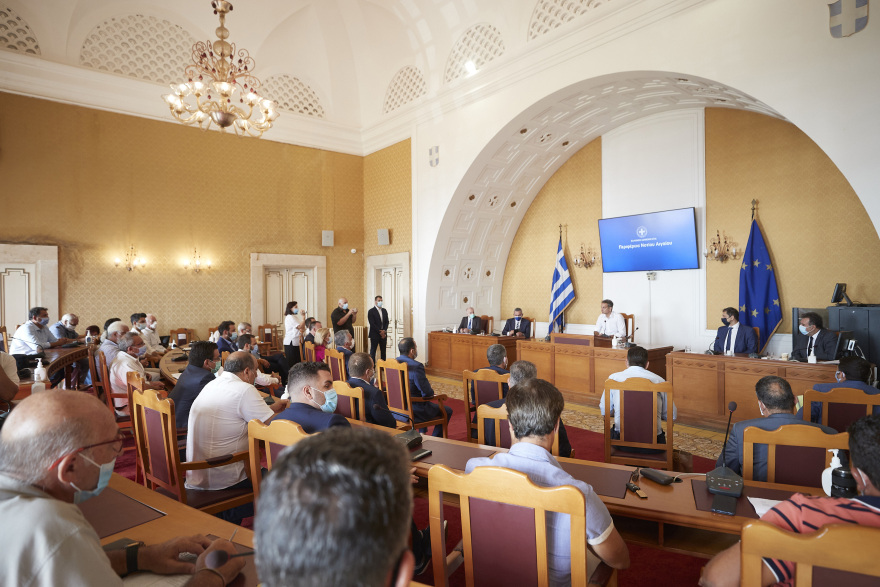 Μητσοτάκης από Ρόδο: Εθνική επιτυχία η συμφωνία για την ΑΟΖ Ελλάδας-Αιγύπτου