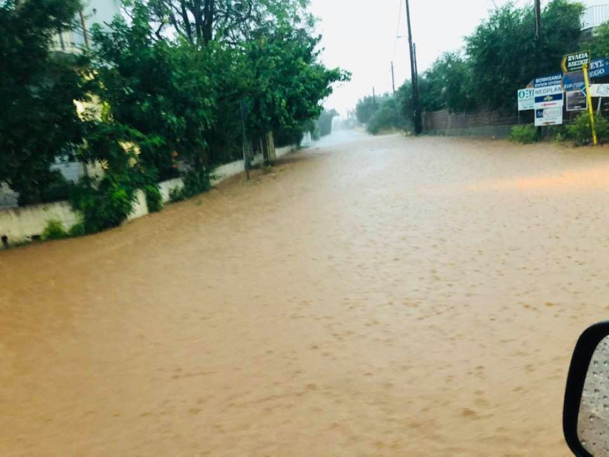 Κακοκαιρία «Θάλεια» - Εύβοια: Βίντεο και φωτογραφίες από τη θεομηνία