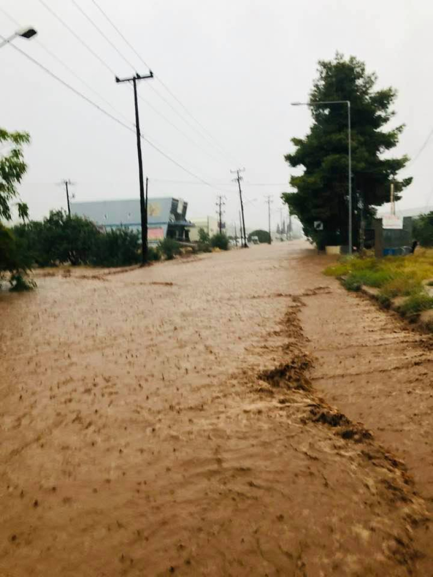 Κακοκαιρία «Θάλεια» - Εύβοια: Βίντεο και φωτογραφίες από τη θεομηνία