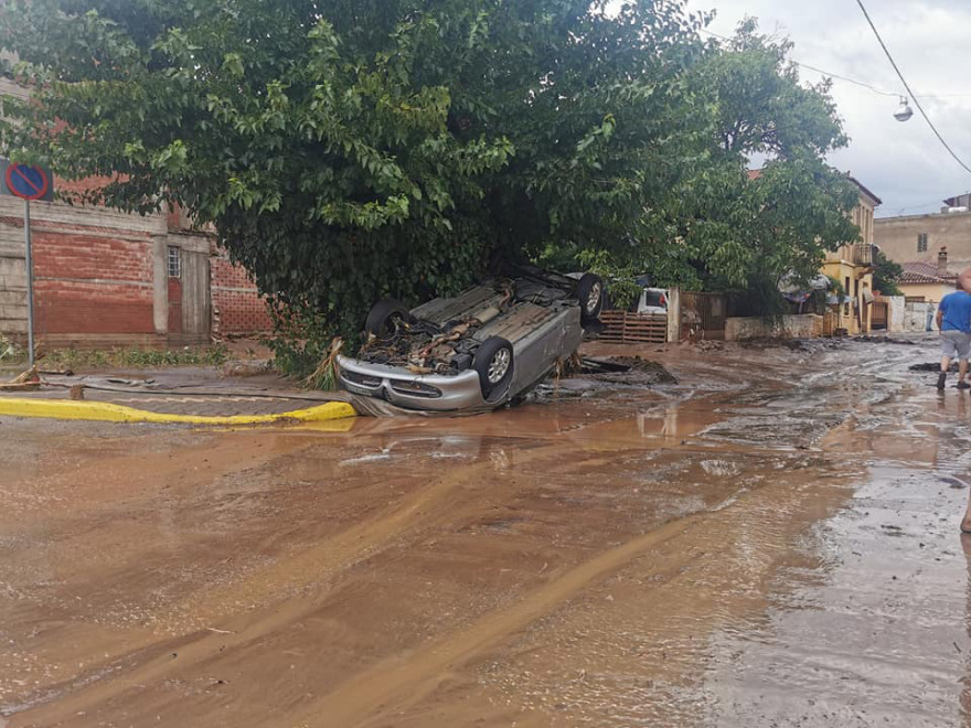 Κακοκαιρία «Θάλεια» - Εύβοια: Βίντεο και φωτογραφίες από τη θεομηνία