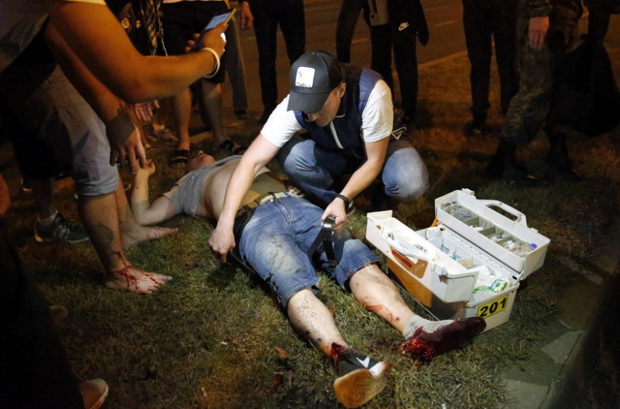 Λευκορωσία: Άγρια επεισόδια μετά τις εκλογές - Πολλοί τραυματίες από ξύλο και πλαστικές σφαίρες