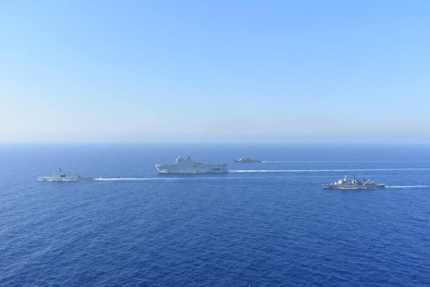 Ασκηση Ελλάδας-Γαλλίας: Βίντεο και φωτογραφίες - Κοινά γυμνάσια στην τουρκική Navtex