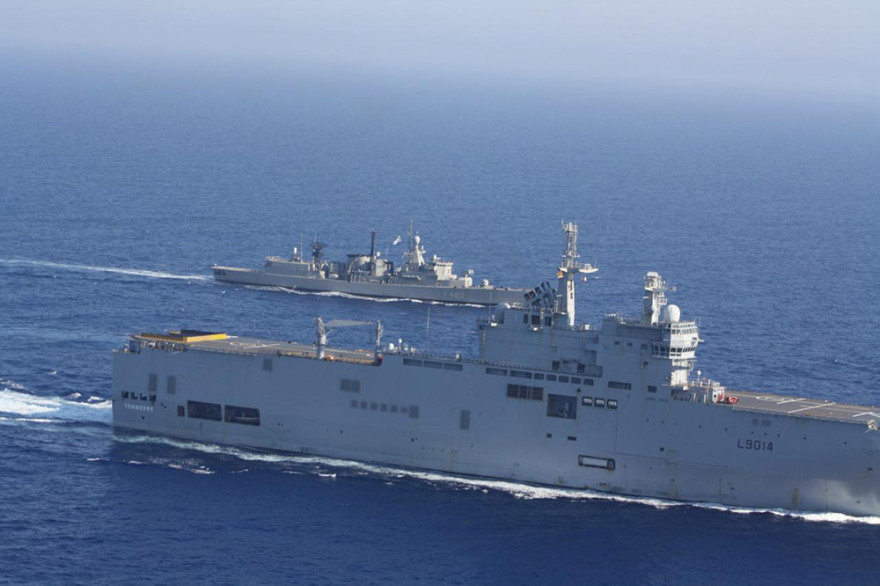 Ασκηση Ελλάδας-Γαλλίας: Βίντεο και φωτογραφίες - Κοινά γυμνάσια στην τουρκική Navtex