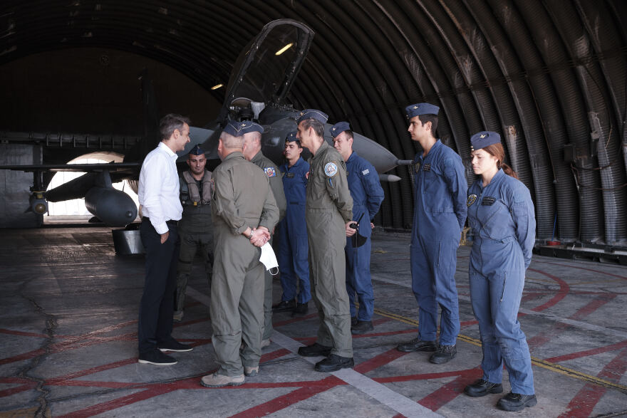 Μητσοτάκης από Σούδα - Το μήνυμα που έστειλε για τις Ένοπλες Δυνάμεις της Ελλάδας