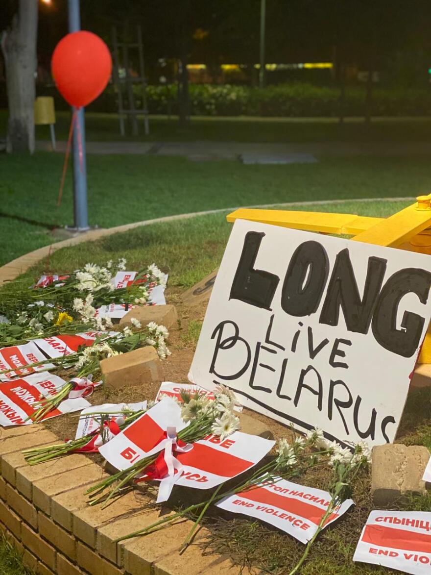 Κύπρος: Διαδήλωση πραγματοποίησε χθες η λευκορωσική κοινότητα 