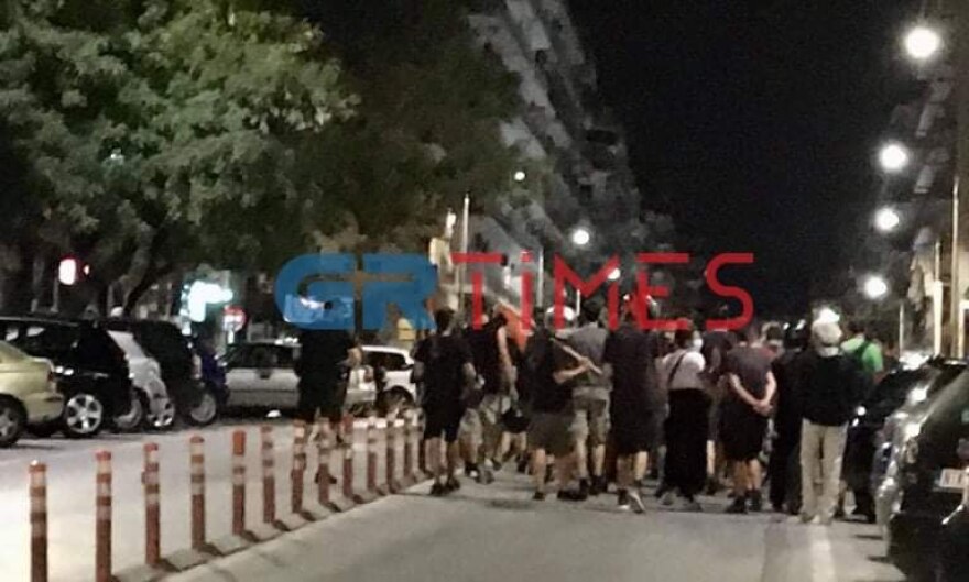 Θεσσαλονίκη: Διαμαρτυρία αντιεξουσιαστών για την εκκένωση υπό κατάληψη κτιρίου