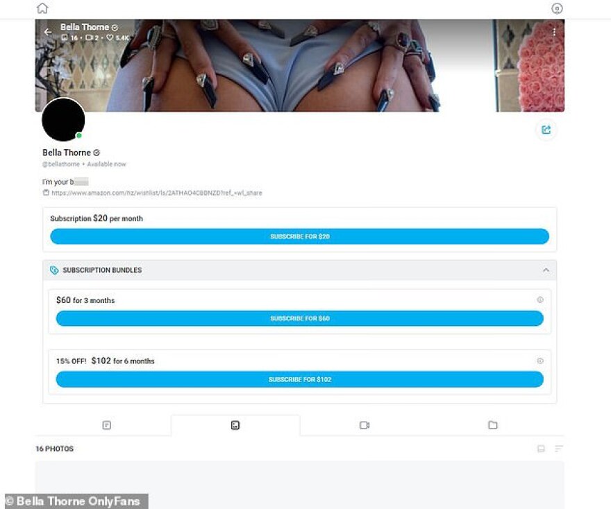 Η Μπέλα Θορν στο OnlyFans: Με καυτό βίντεο ανακοίνωσε το νέο της βήμα η 22χρονη καλλονή