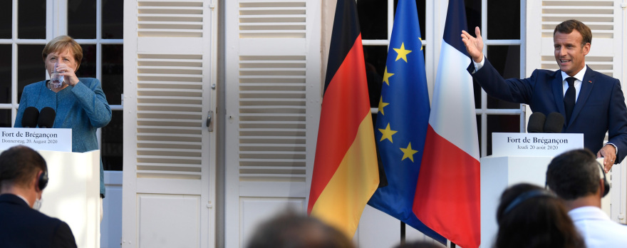 Ηχηρό μήνυμα από Μακρόν και Μέρκελ προς την Αγκυρα