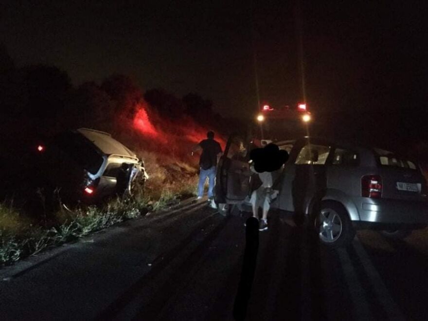 Θεσσαλονίκη: Τροχαίο με τρεις τραυματίες έξω από τον Λαγκαδά (φωτ.)