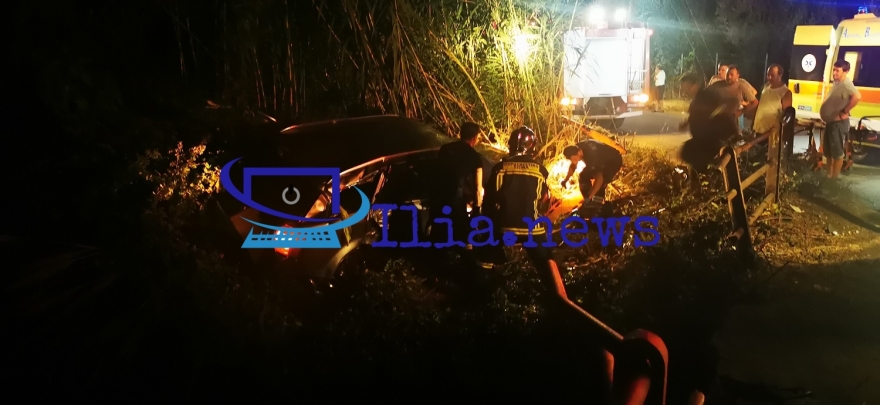 Τραγωδία στην Αμαλιάδα: Δυο νεκροί από πτώση αυτοκινήτου μέσα σε αρδευτικό κανάλι