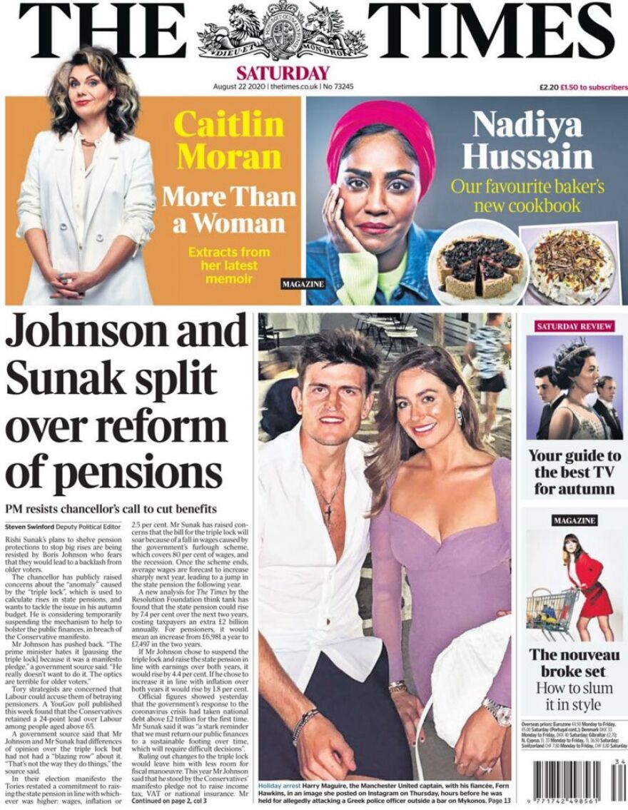 Χάρι Μαγκουάιρ: «Ντροπή» γράφουν για τη σύλληψή του στη Μύκονο