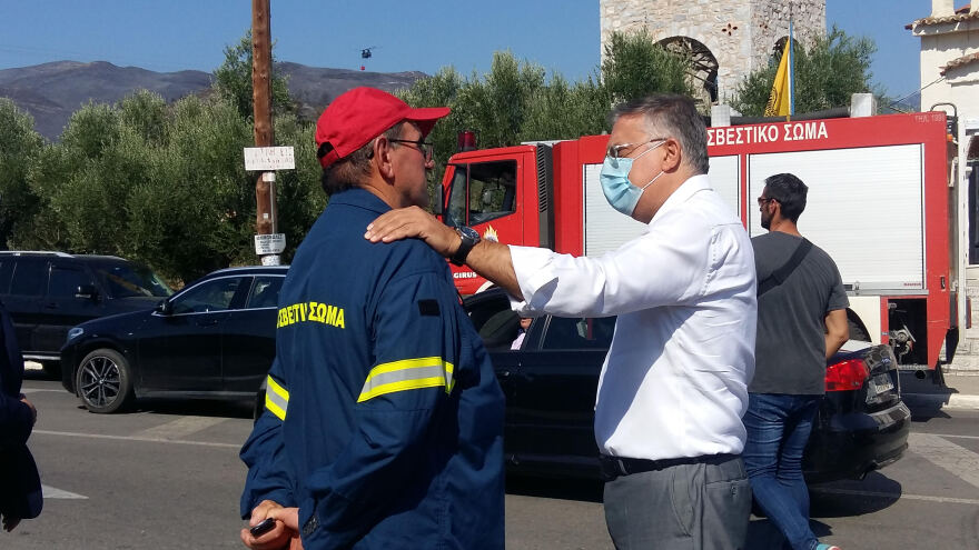 Στη Μάνη ο Θεοδωρικάκος - Εντός της εβδομάδας οι αποζημιώσεις των πληγέντων από την πυρκαγιά