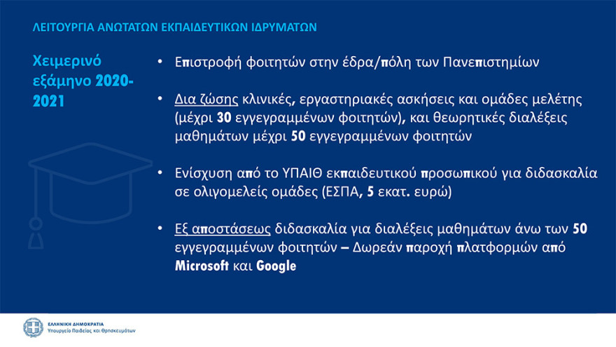 Κεραμέως: Πιθανή παράταση στο άνοιγμα των σχολείων - Την 1η Σεπτεμβρίου οι τελικές αποφάσεις - Δείτε όλα τα μέτρα