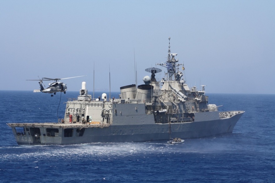 Βίντεο: Εντυπωσιακές εικόνες από την αεροναυτική άσκηση των Ενόπλων Δυνάμεων στην Ανατολική Μεσόγειο